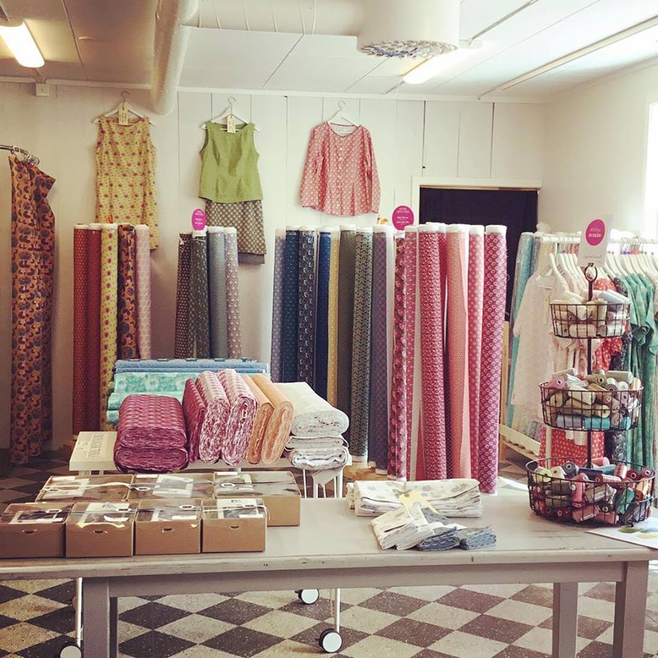 butik, sälen, tyg, kläder