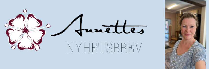 Huvudbild för Annettes nyhetsbrev